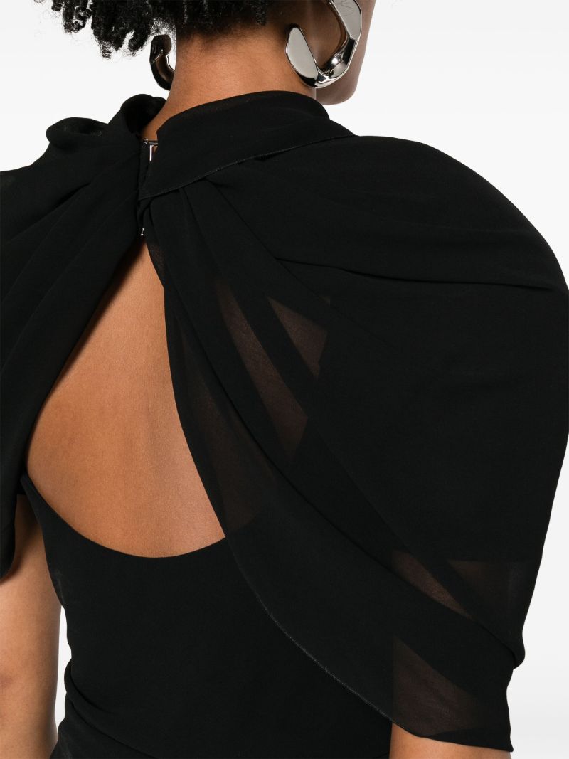 Black La Robe Castagna Mini Dress