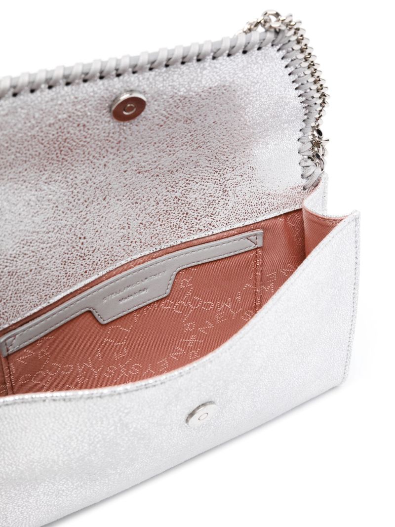 Silver-tone Falabella Cross Body Bag