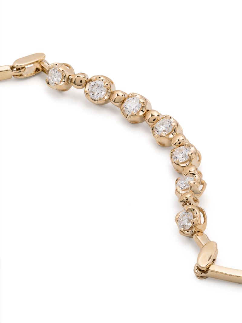 14k Gold Diamond Bracelet