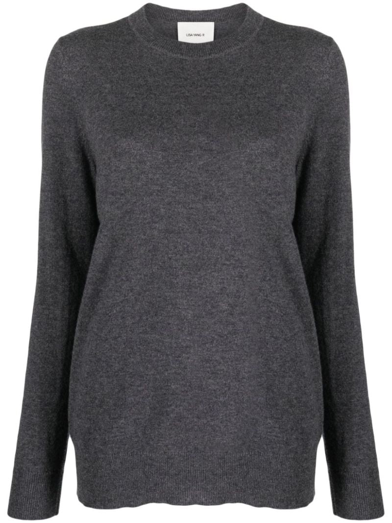 Grey Helena Cashmere Sweater