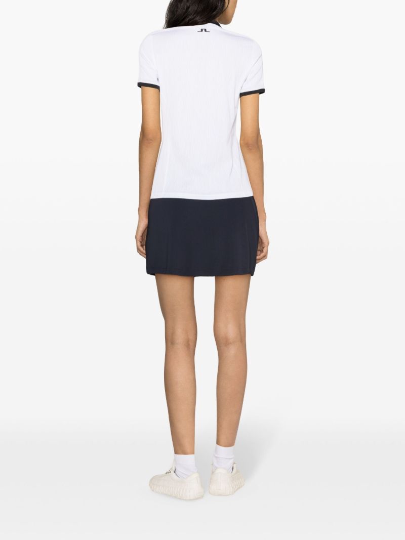 White Izara Performance Polo Shirt