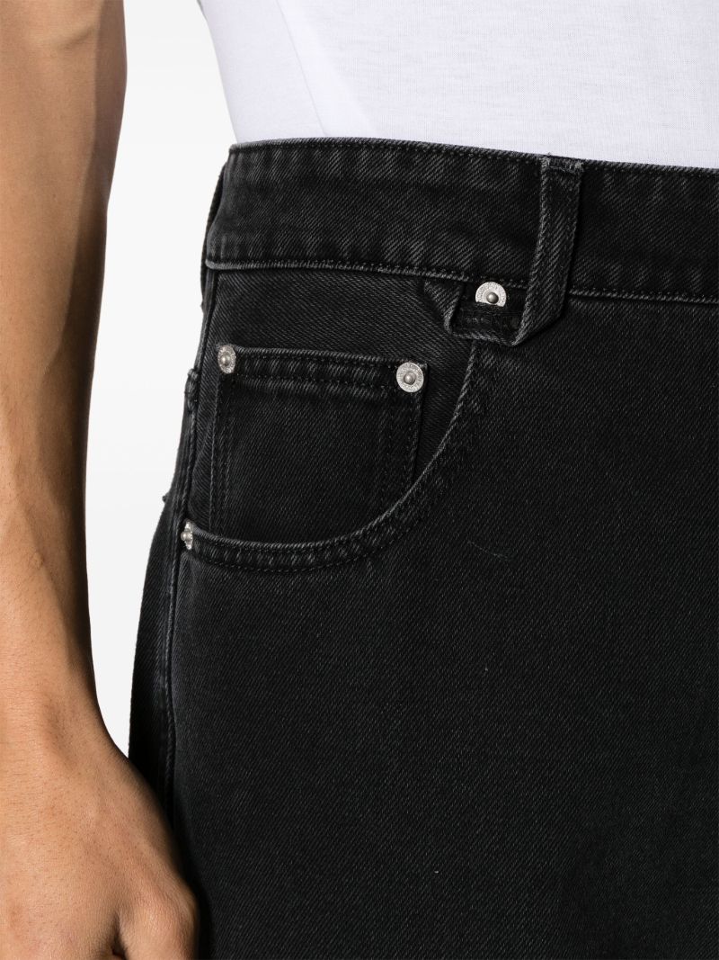 Black Le De NÃ_x0083_®mes Wide-leg Jeans