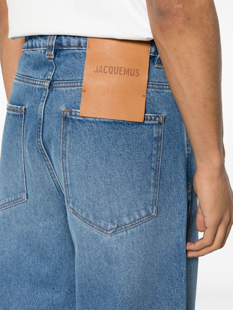 Blue Le De NÃ_x0083_®mes Wide-leg Jeans