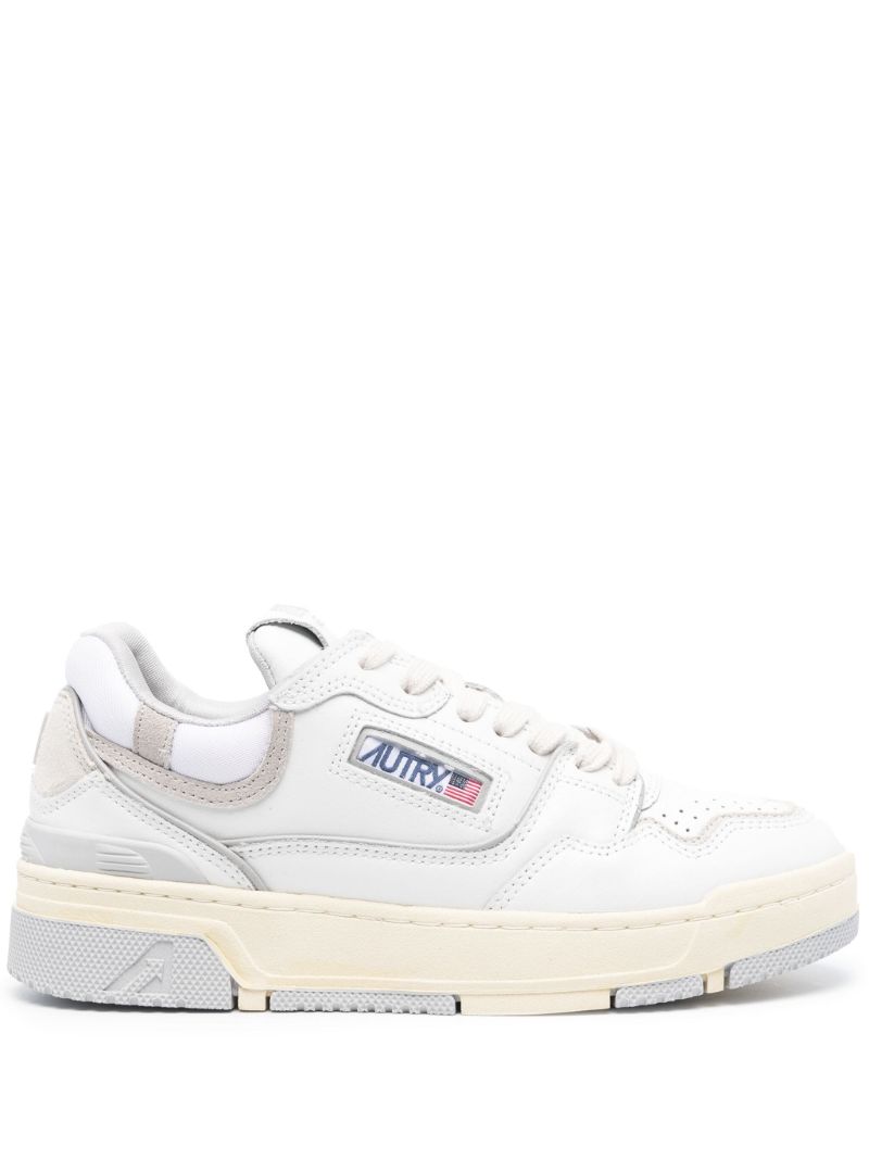 White Clc Leather Sneakers