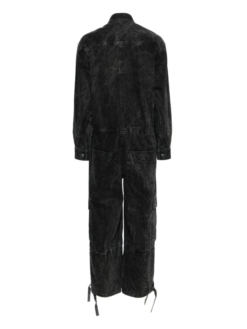 Black Idany Denim Jumpsuit