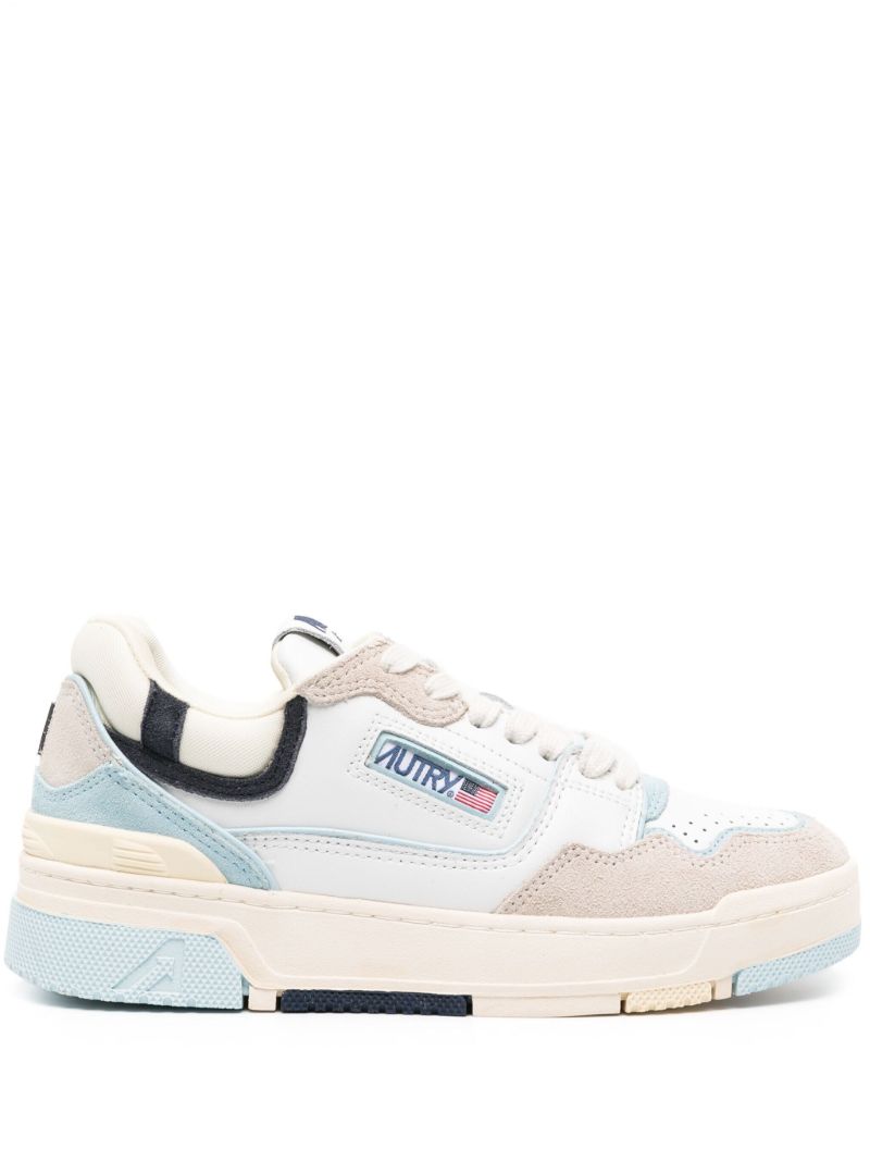 Blue Clc Leather Sneakers