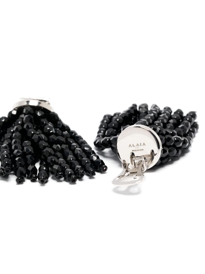 Black Small Fireworks Clip-on Earrings