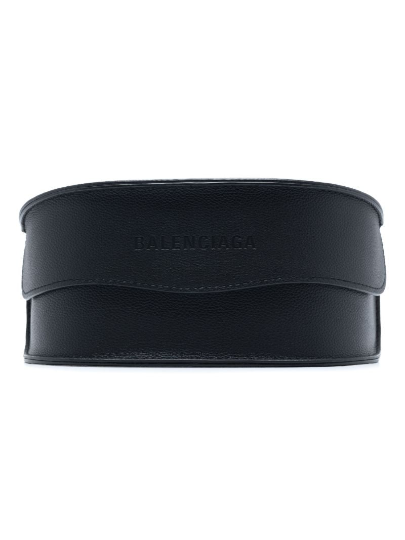 Black Dynamo Wrap Cat-eye Sunglasses