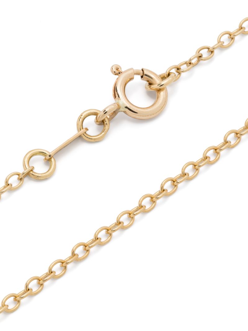18k Yellow Gold Diamond Necklace