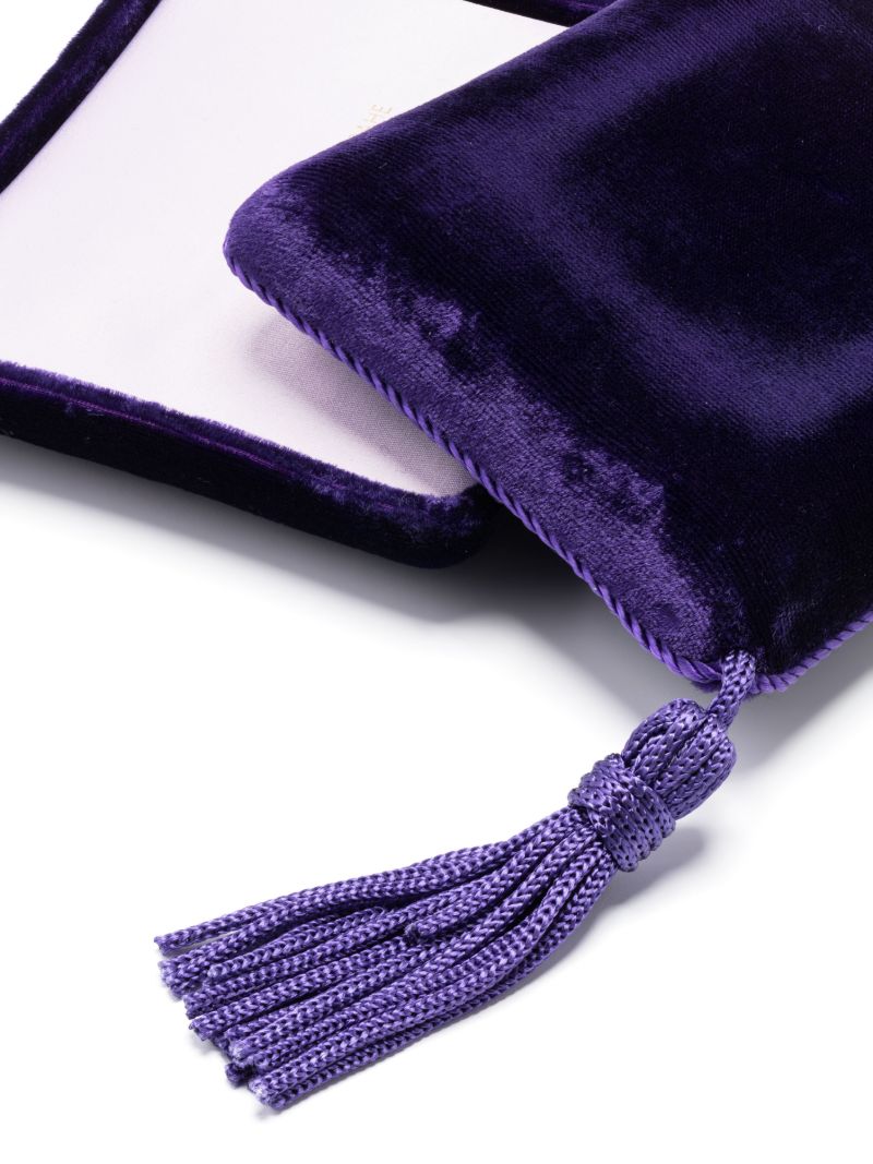 Purple Velvet Jewellery Box