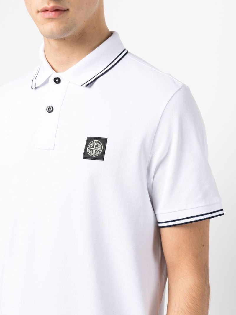 White Organic-cotton Polo Shirt