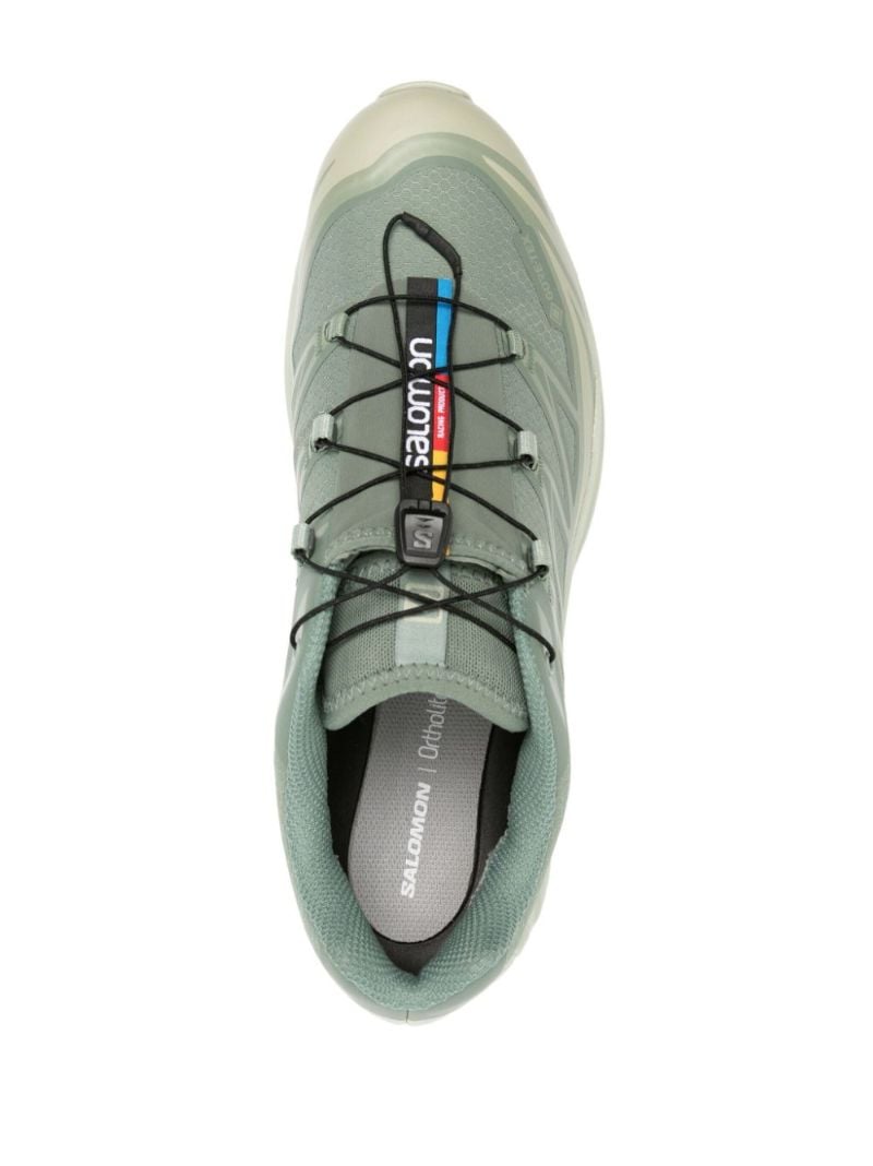 Green Xt-6 Expanse Leather Sneakers