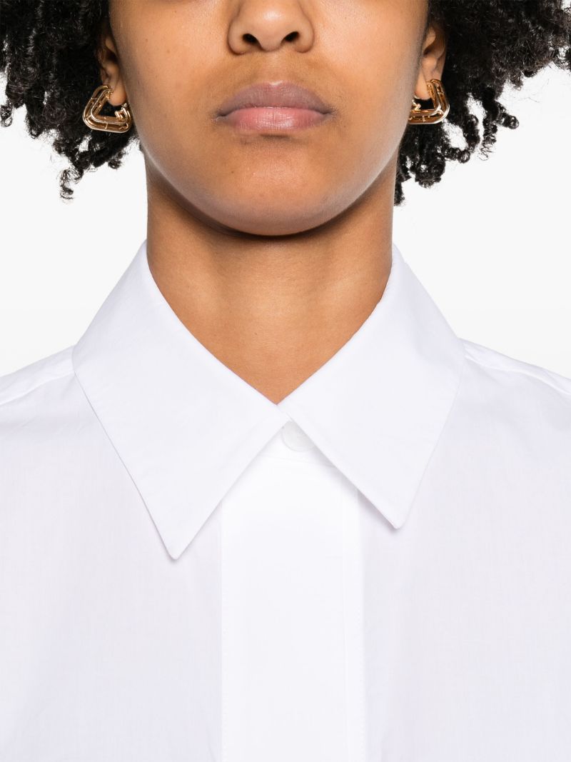 White Teverdi Cotton-poplin Shirt