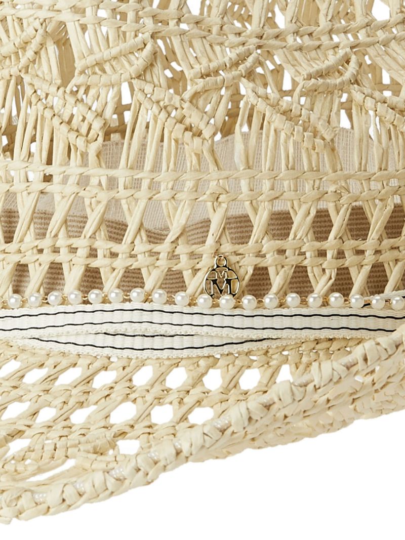 Neutral Woven Straw Hat