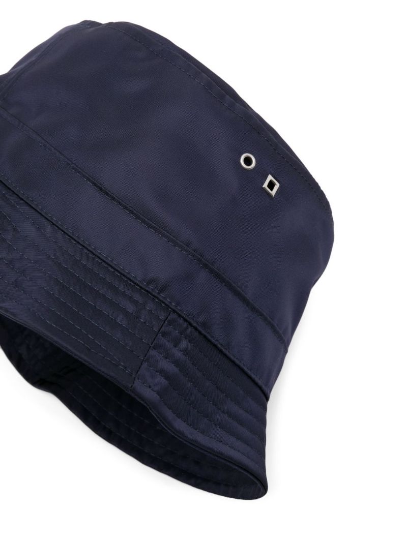 Navy Le Bob Ovalie Bucket Hat