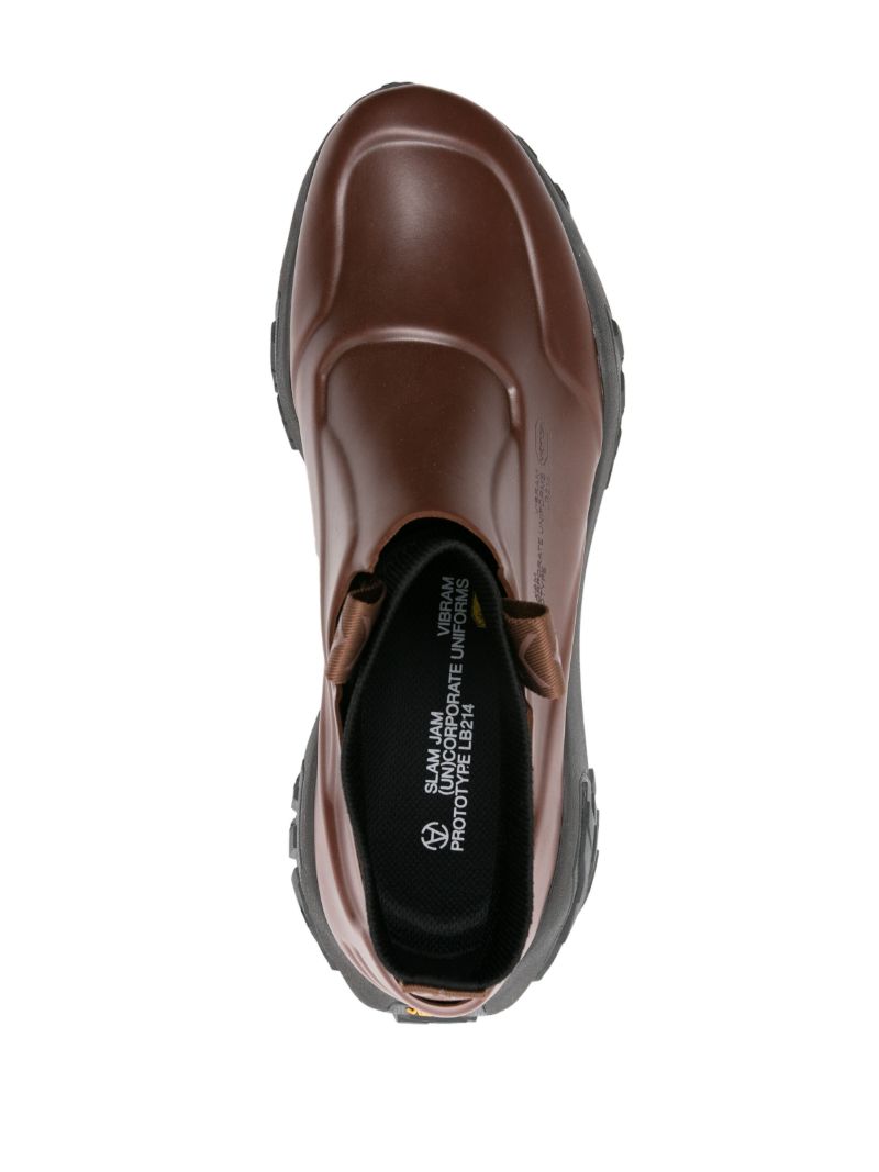 Brown Vibram Rubber Core Boots
