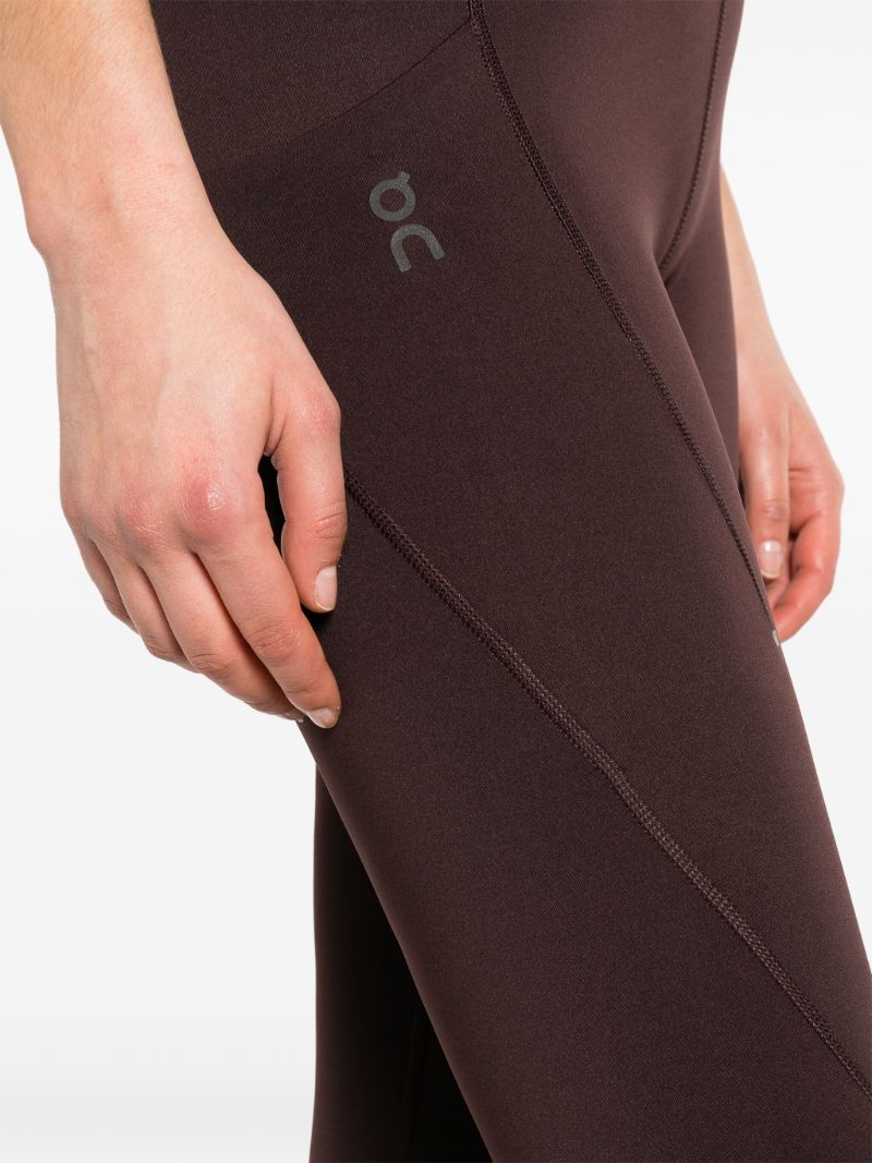 Brown Lumos Performance Leggings