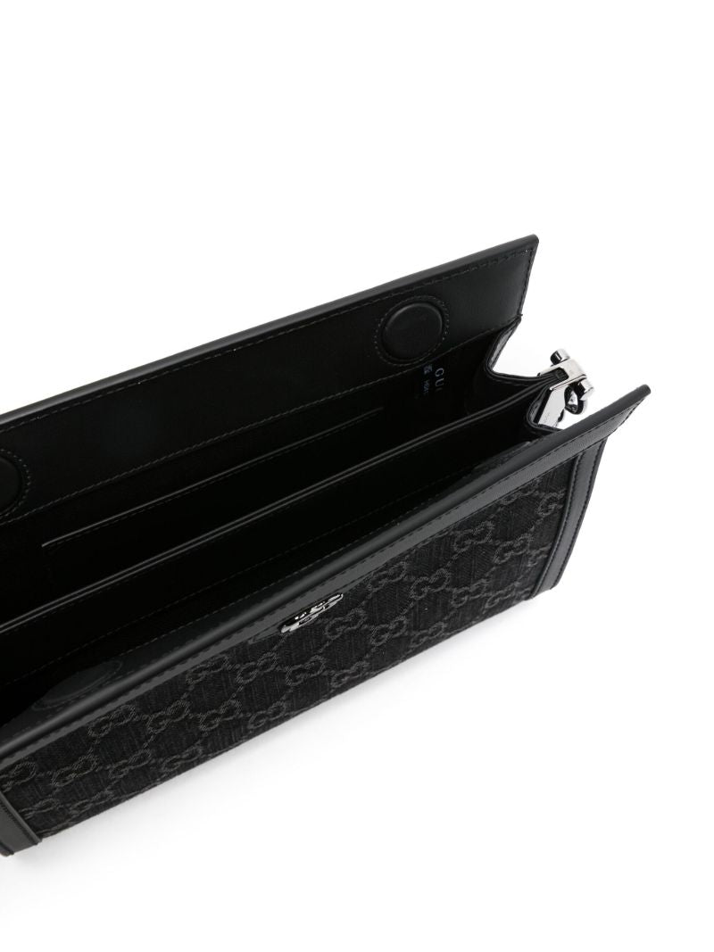 Black Small Ophidia Gg Shoulder Bag