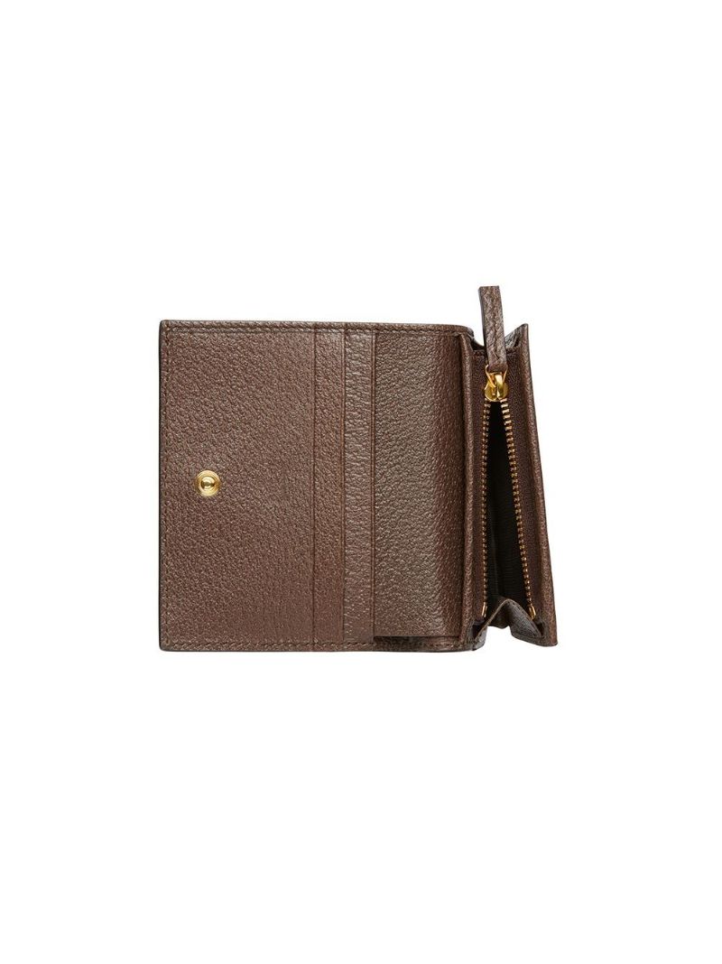 Brown Ophidia Gg Supreme Wallet