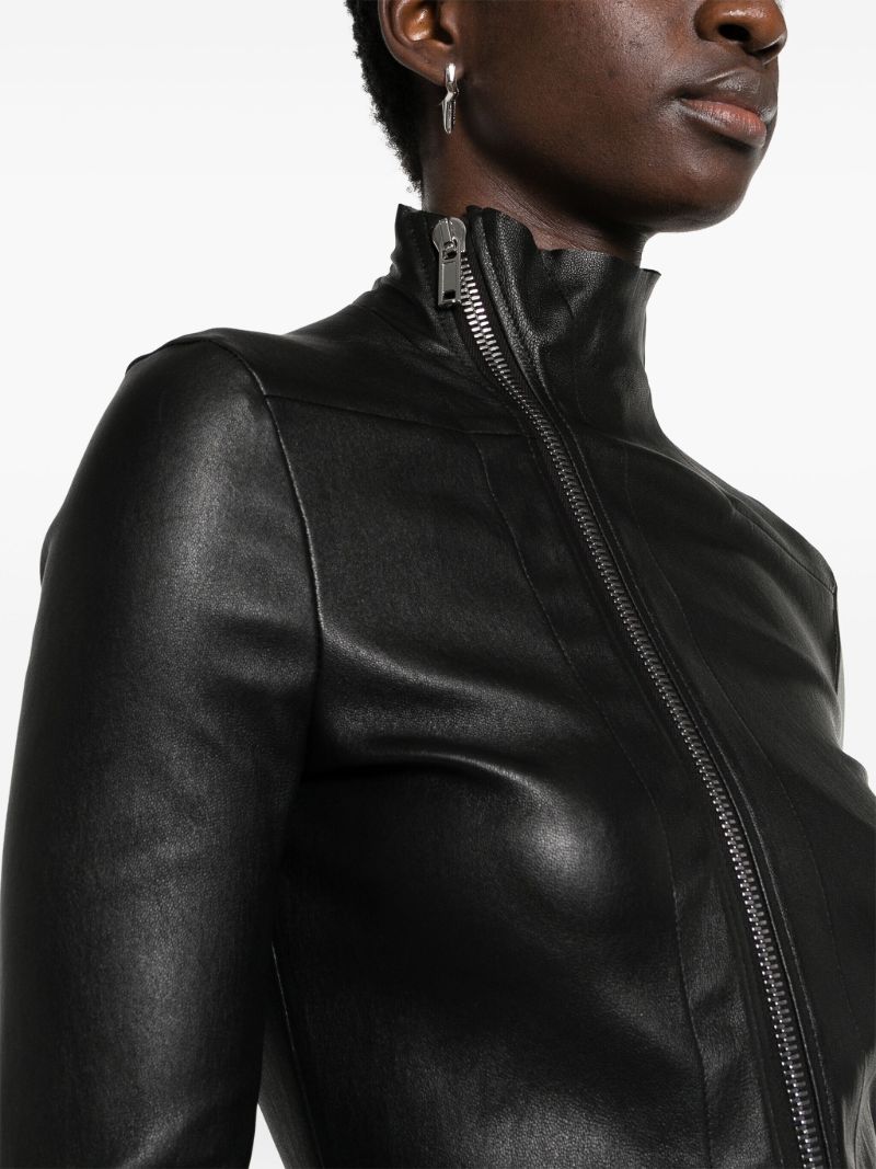 Black Gary Leather Jacket