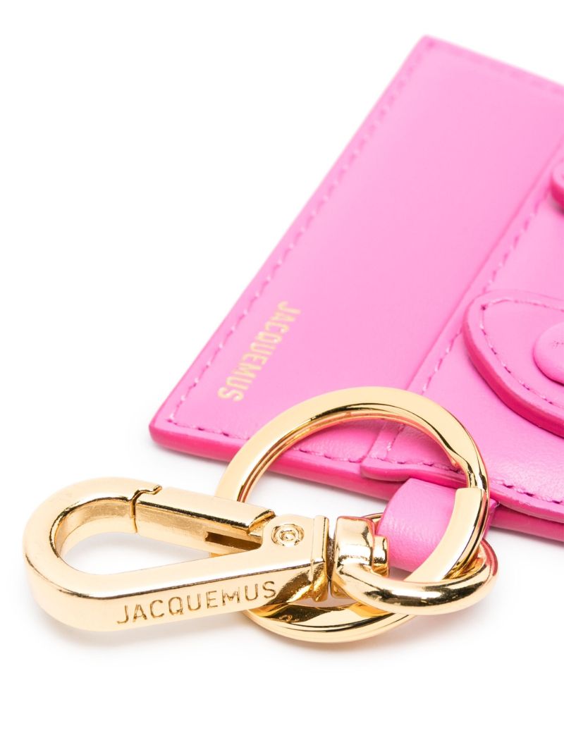 Pink Chiquito Leather Keyring
