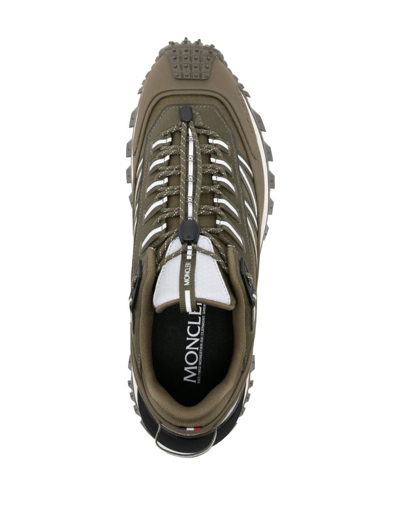 Green Trailgrip Leather Sneakers