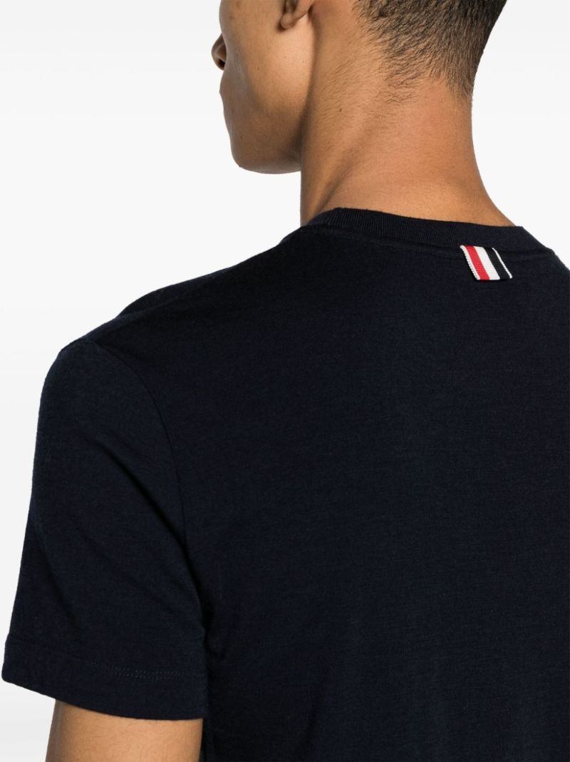 Blue Wool T-shirt