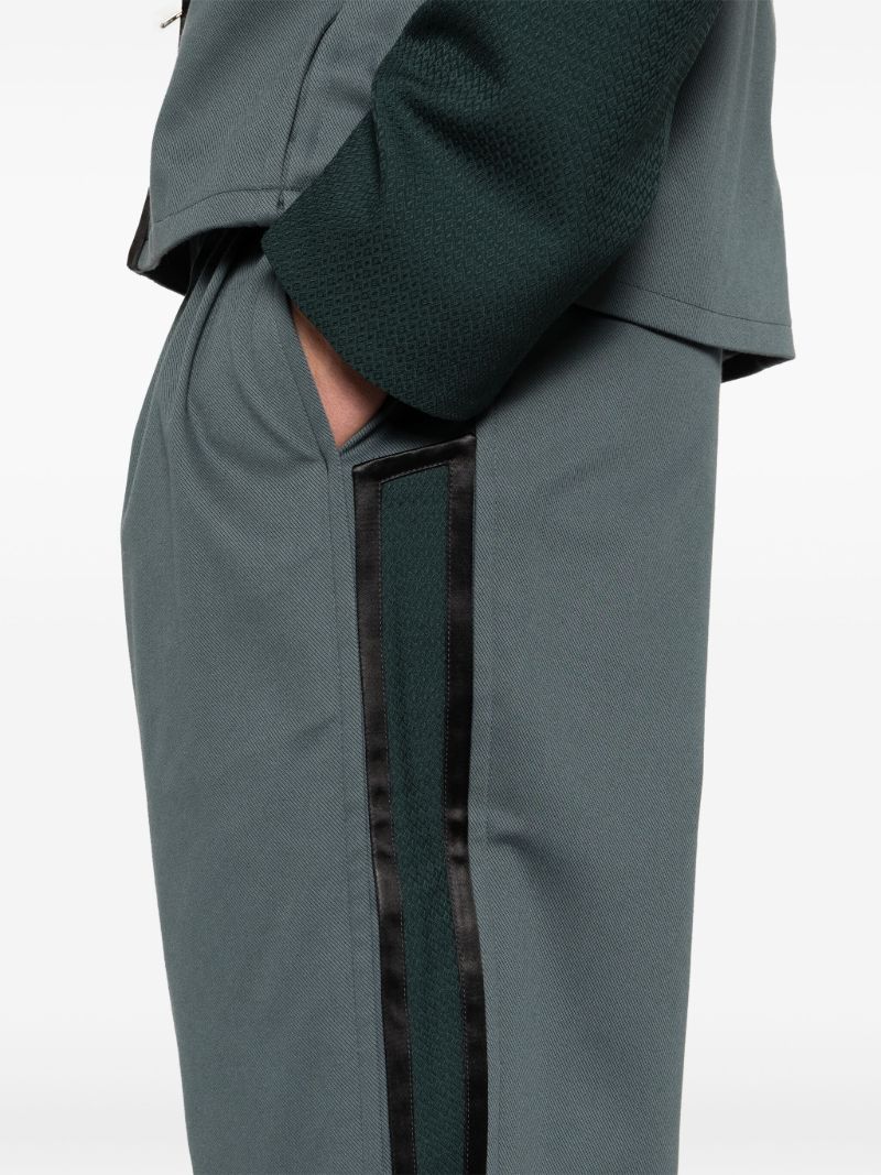 Grey Ugo Straight-leg Trousers