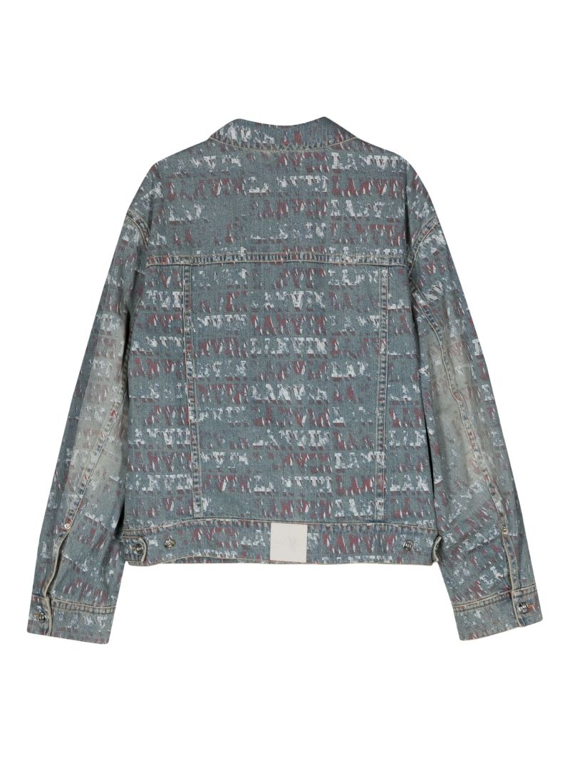 Blue Stamp Denim Jacket