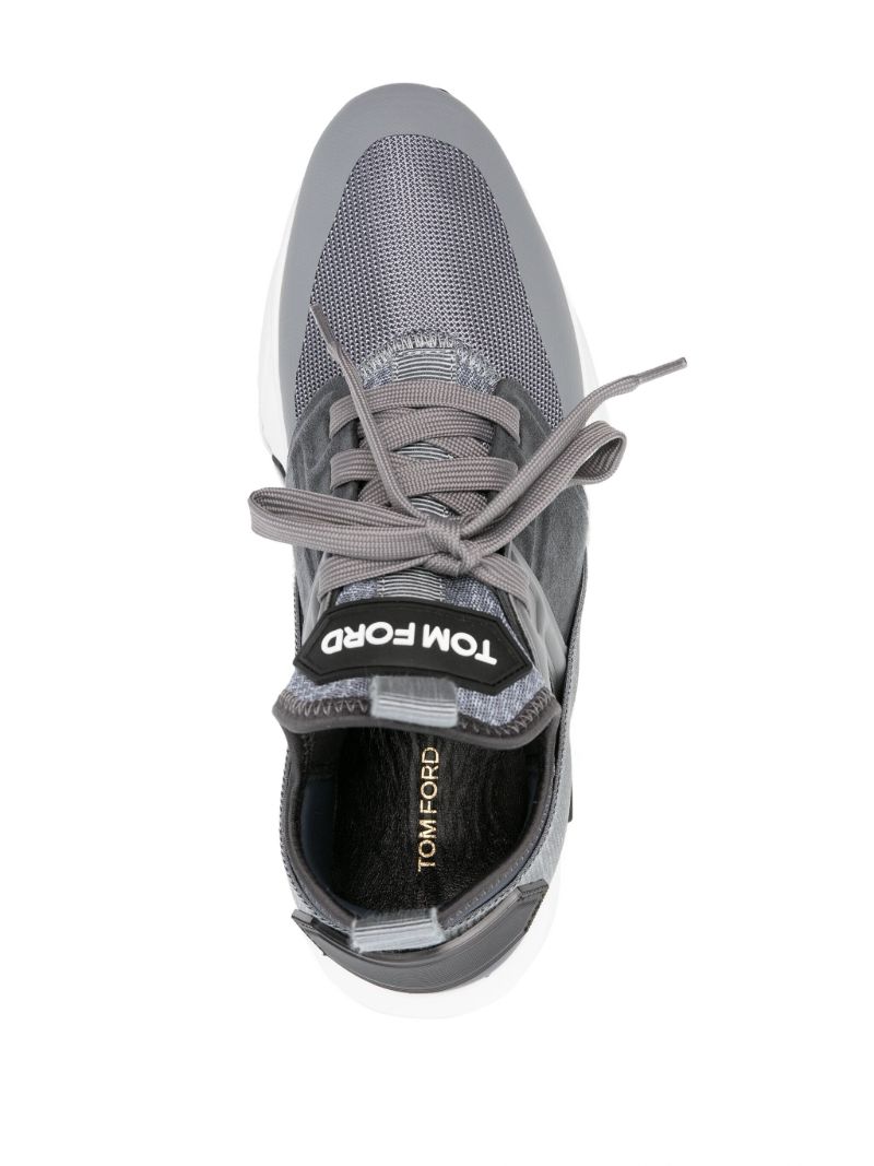 Grey Jago Sock-style Sneakers