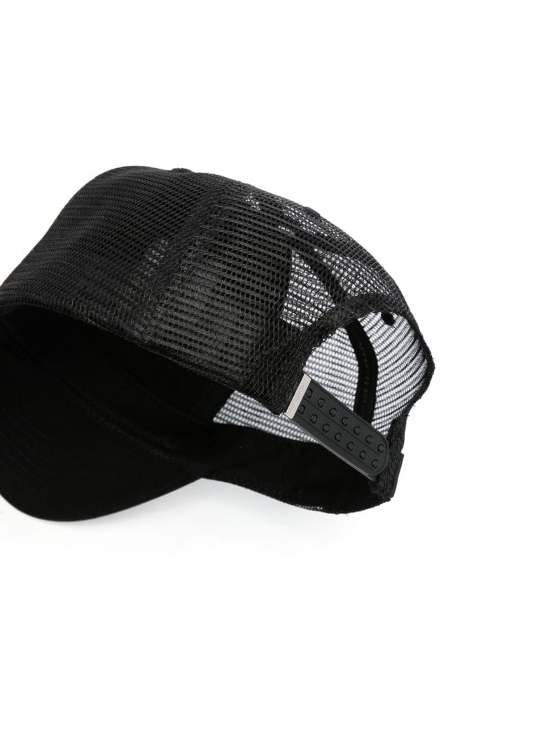 Black Cherub Cotton Trucker Hat