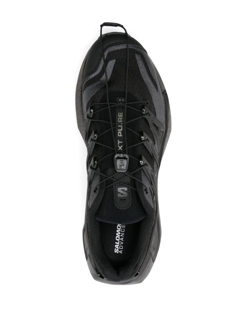 Black Xt Pu.re Advanced Running Sneakers