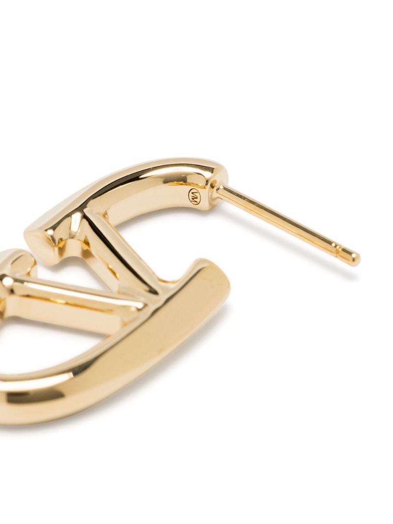 Gold-tone Vlogo the Bold Edition Earrings
