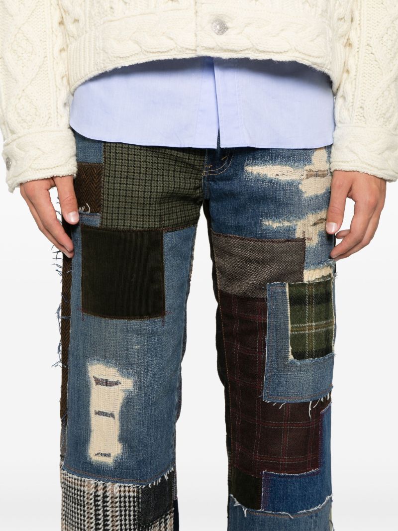 X Levi's Patchwork Jeans