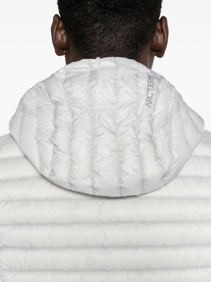 Grey Cerium Padded Hybrid Jacket