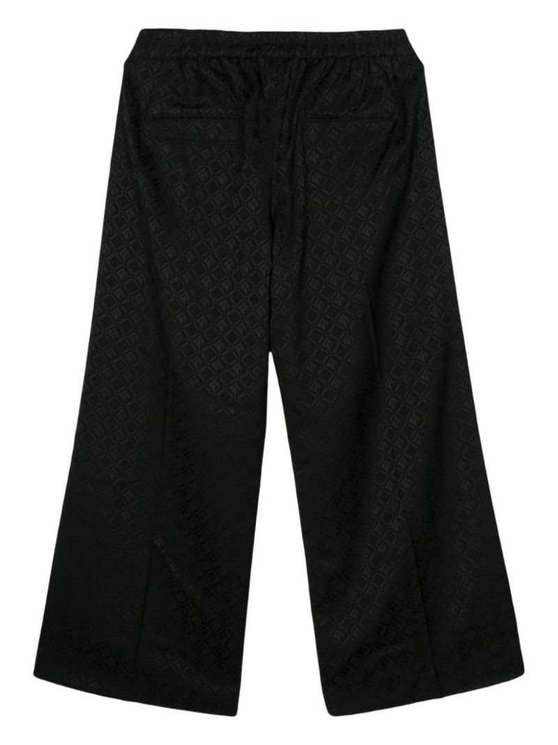 Black Moon Diamant-jacquard Trousers