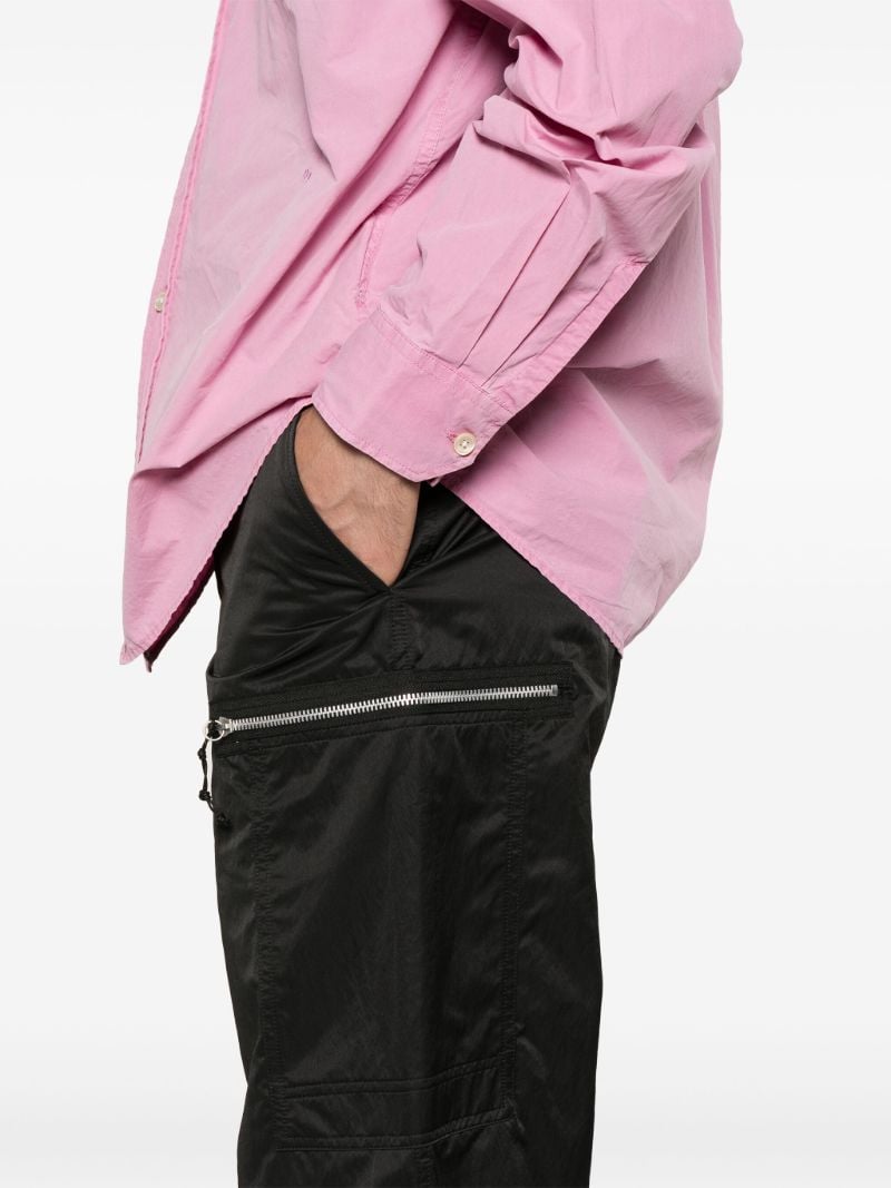 Black Satin Trousers