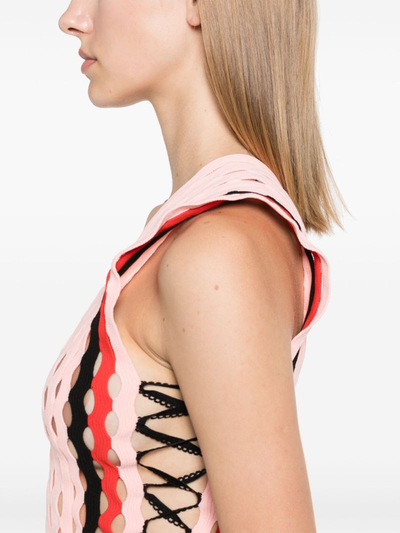 Squiggle Knitted Top
