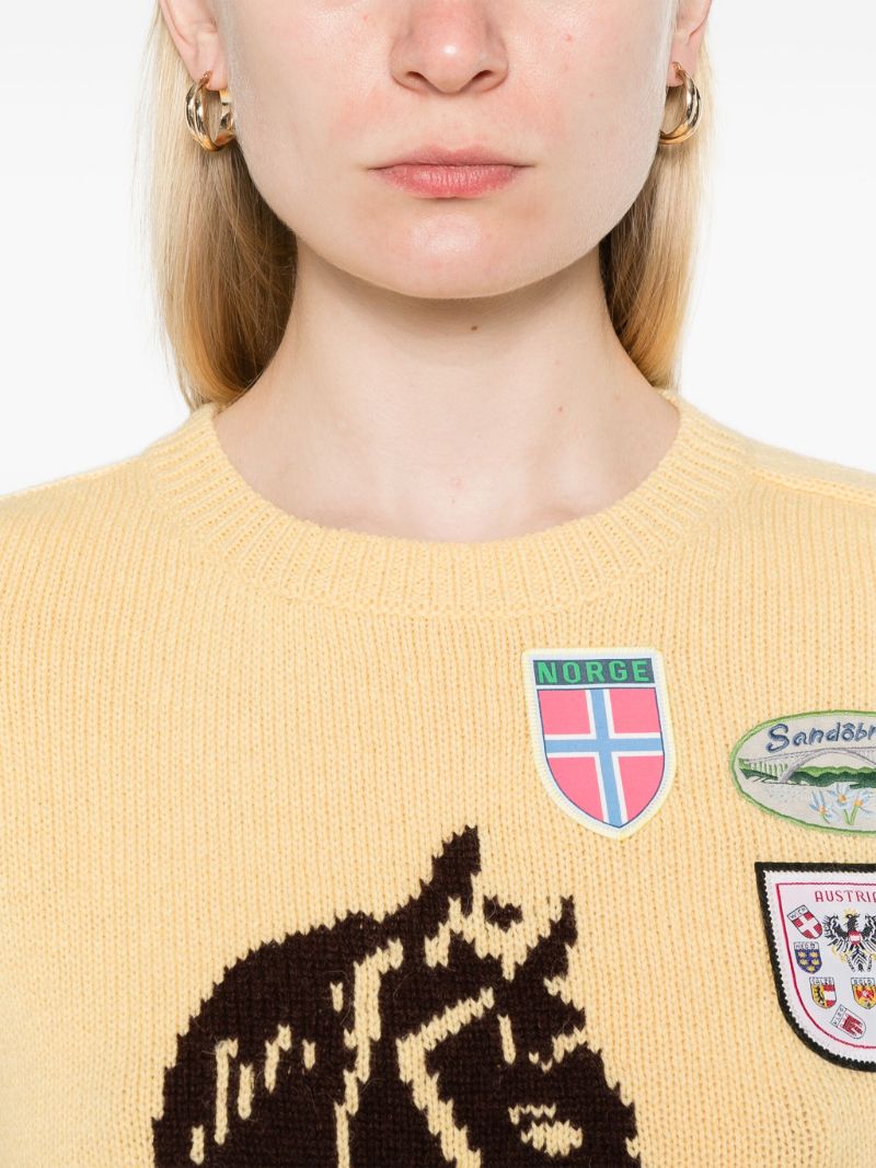 Yellow Pony Sweater