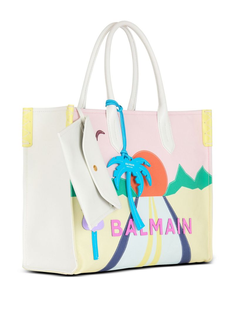 Pink B-army Medium Tote Bag