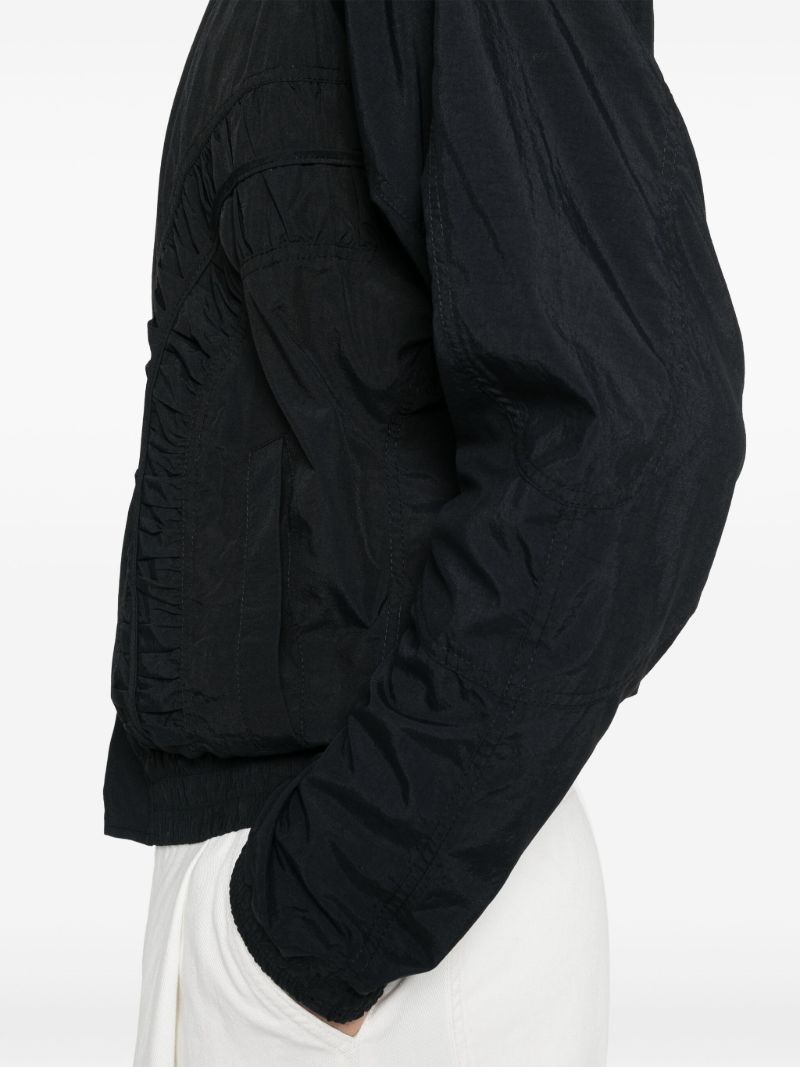 Black Fossil Bomber Jacket