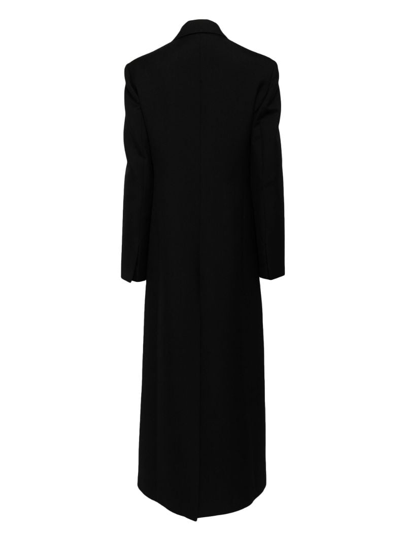Black Single-breasted Coat