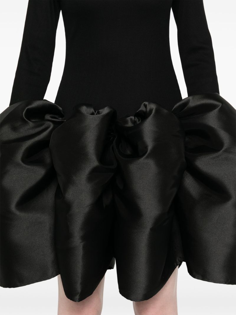 Black Puffball Dress