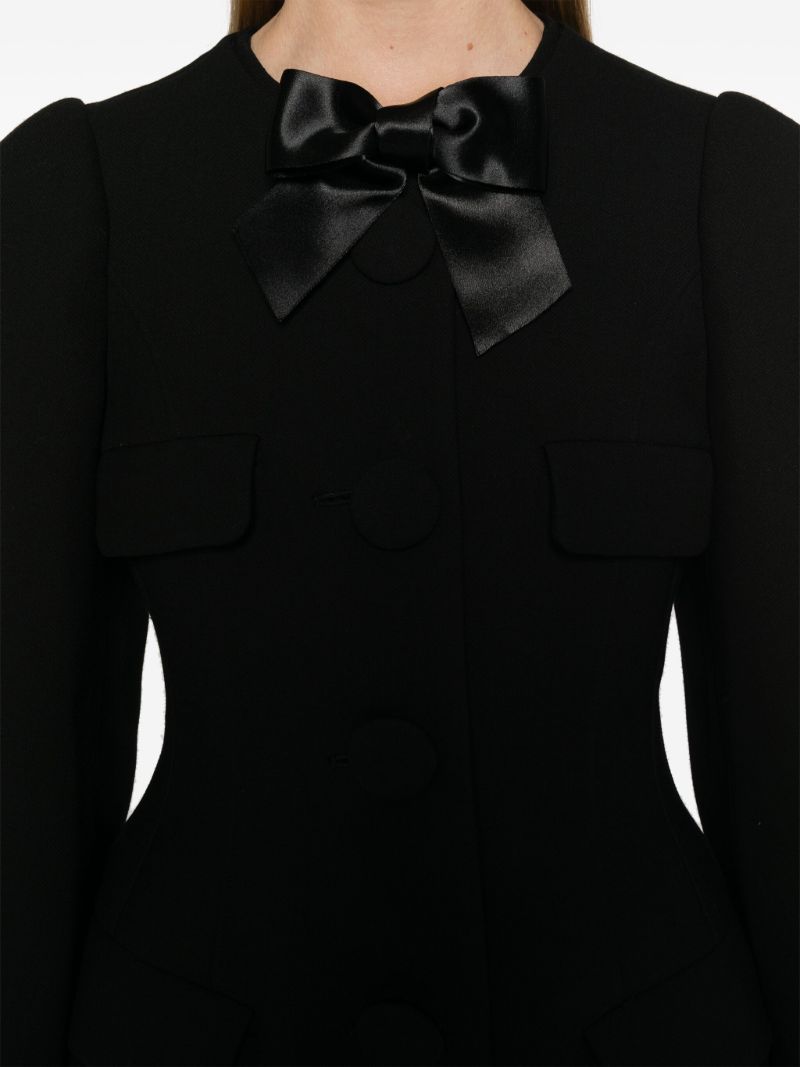 Bow-embellished Jacket