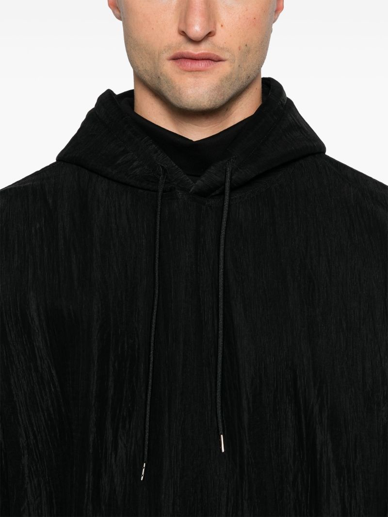 Elastic Sheer Hoodie