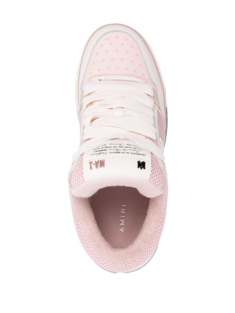 Pink Ma-1 Chunky Sneakers