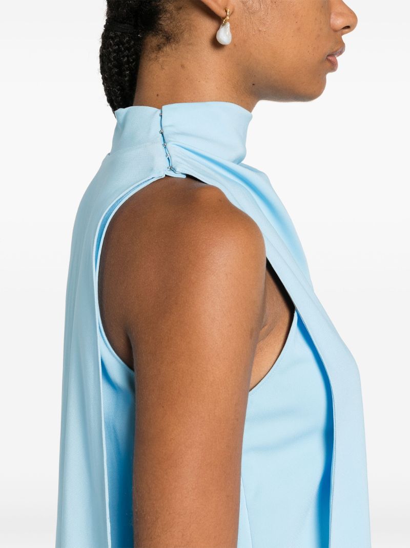 Blue Layered Blouse
