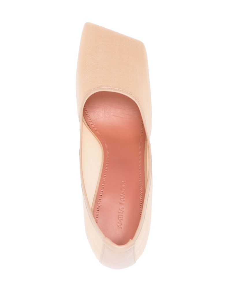 Neutral Charlotte 95 Mesh Pumps