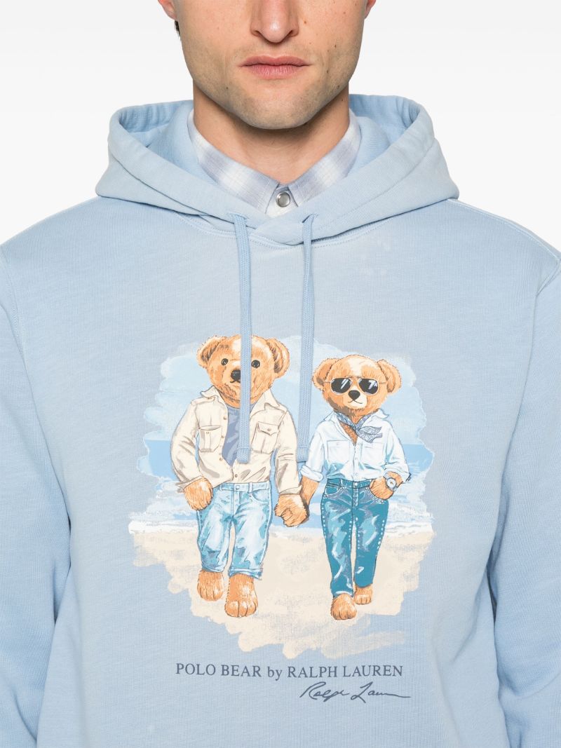 Blue the Ralph and Ricky Bear Hoodie
