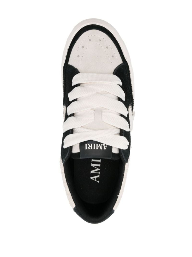 White Sunset Skate Suede Sneakers